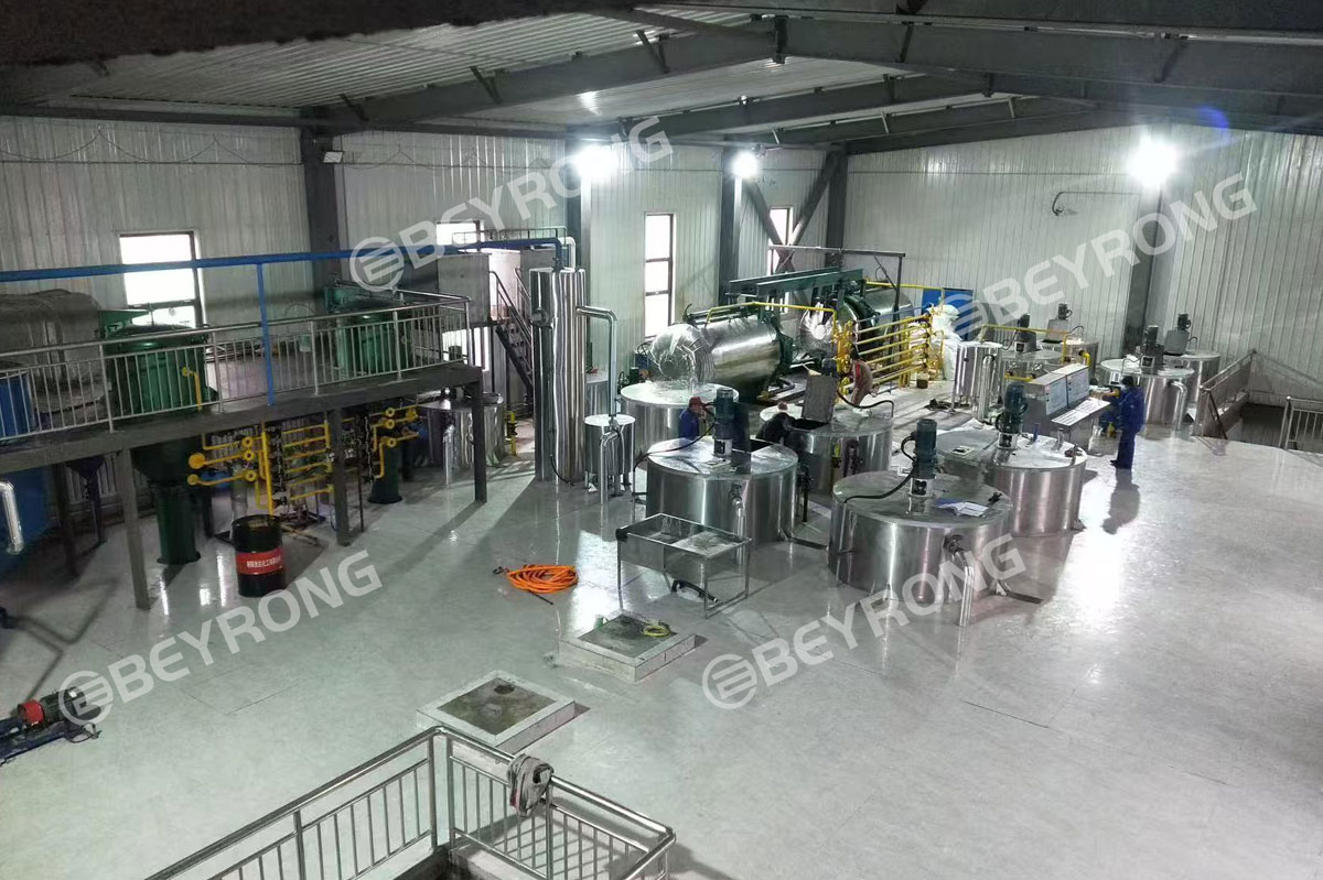 50T/Day Oil Refining Plant